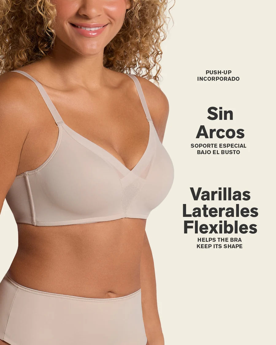 Magical Bra Brasier sin arco de realce alto incorporado