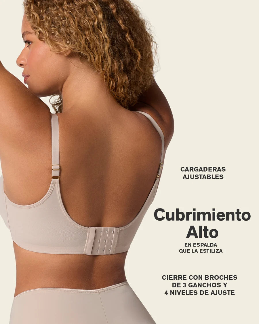 Magical Bra Brasier sin arco de realce alto incorporado