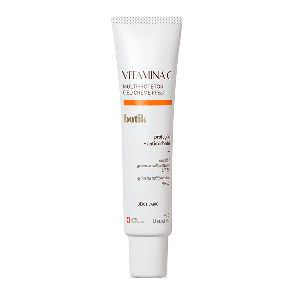 Gel Crema Facial Multiprotector FPS 50 con Vitamina C - O Boticário