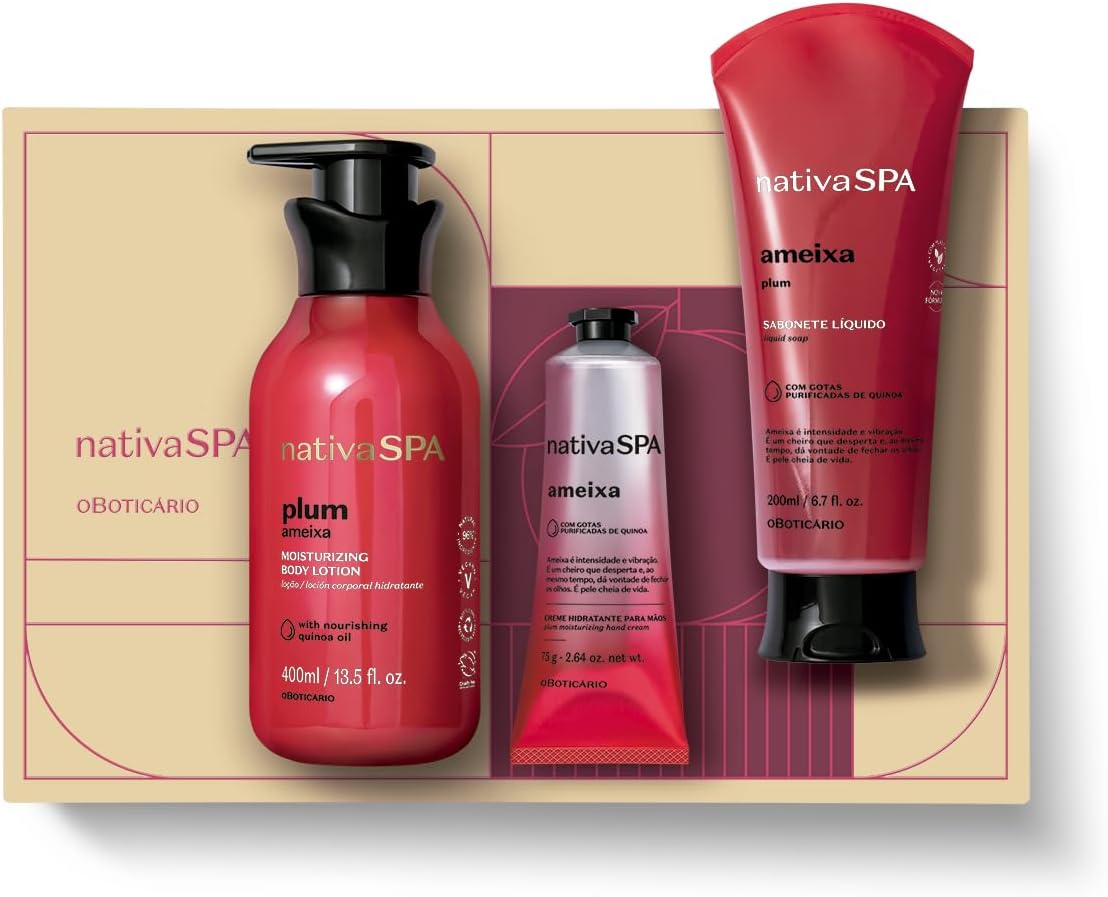 Kit Nativa SPA Ameixa