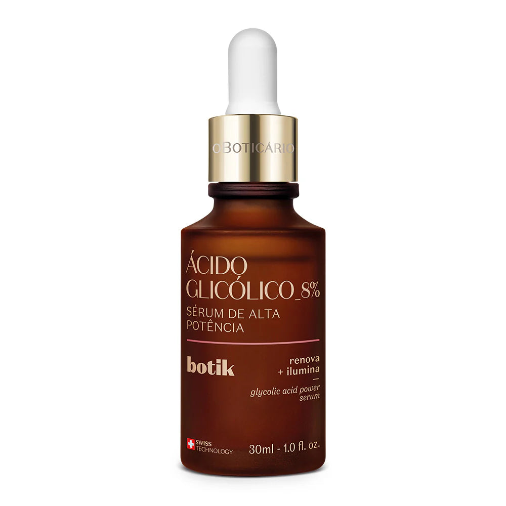 Sérum Facial de Alta Potencia con Ácido Glicólico 8%