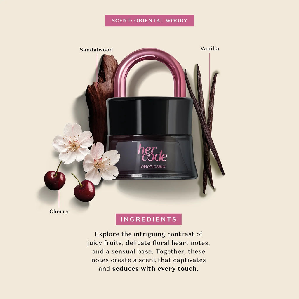 Perfume Her Code Touch, vista 2