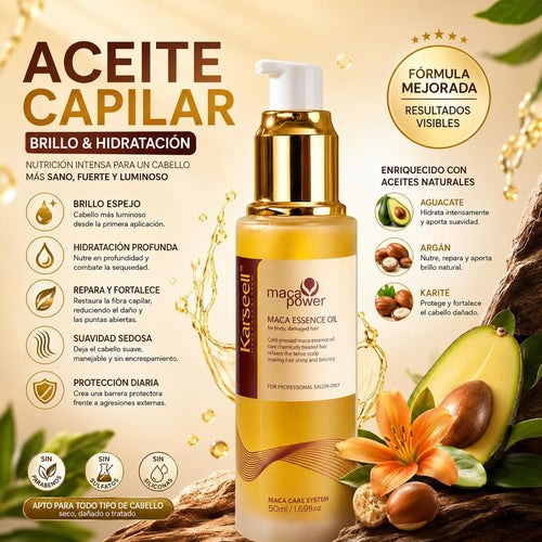 Sérum Capilar Maca Essence Oil Karseell 50 ml, vista 2