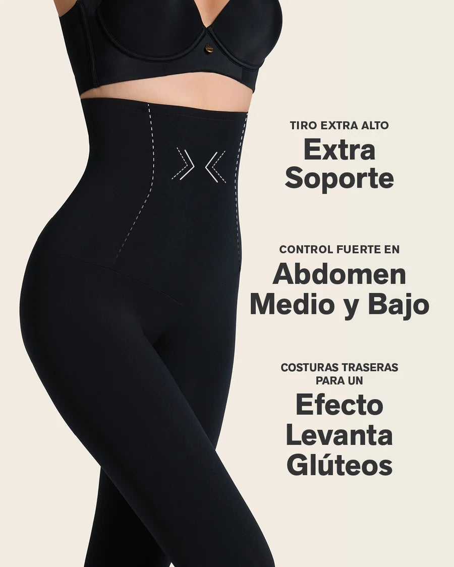 Legging de Control Leonisa Talla XL Negro, vista 2