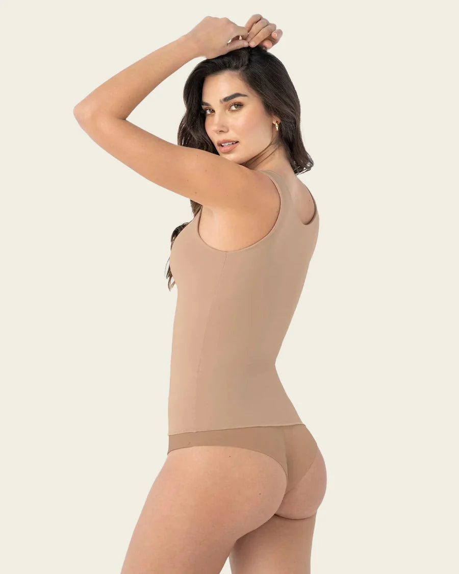 Camiseta de Control Leonisa Talla S Beige, vista 2
