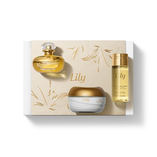 Kit Lily con Crema, Aceite y Perfume, vista 2