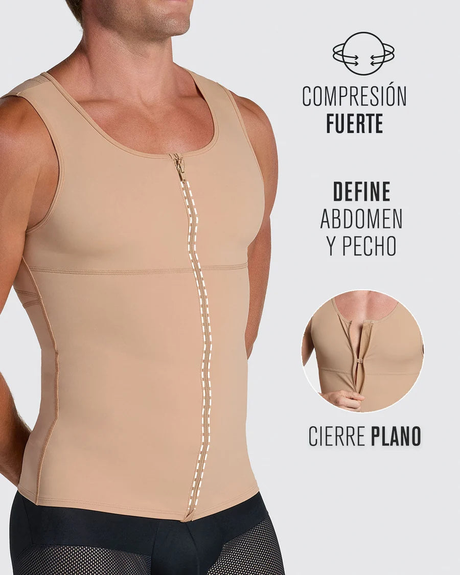 Faja de Hombre Leonisa Talla XL Marrón, vista 3