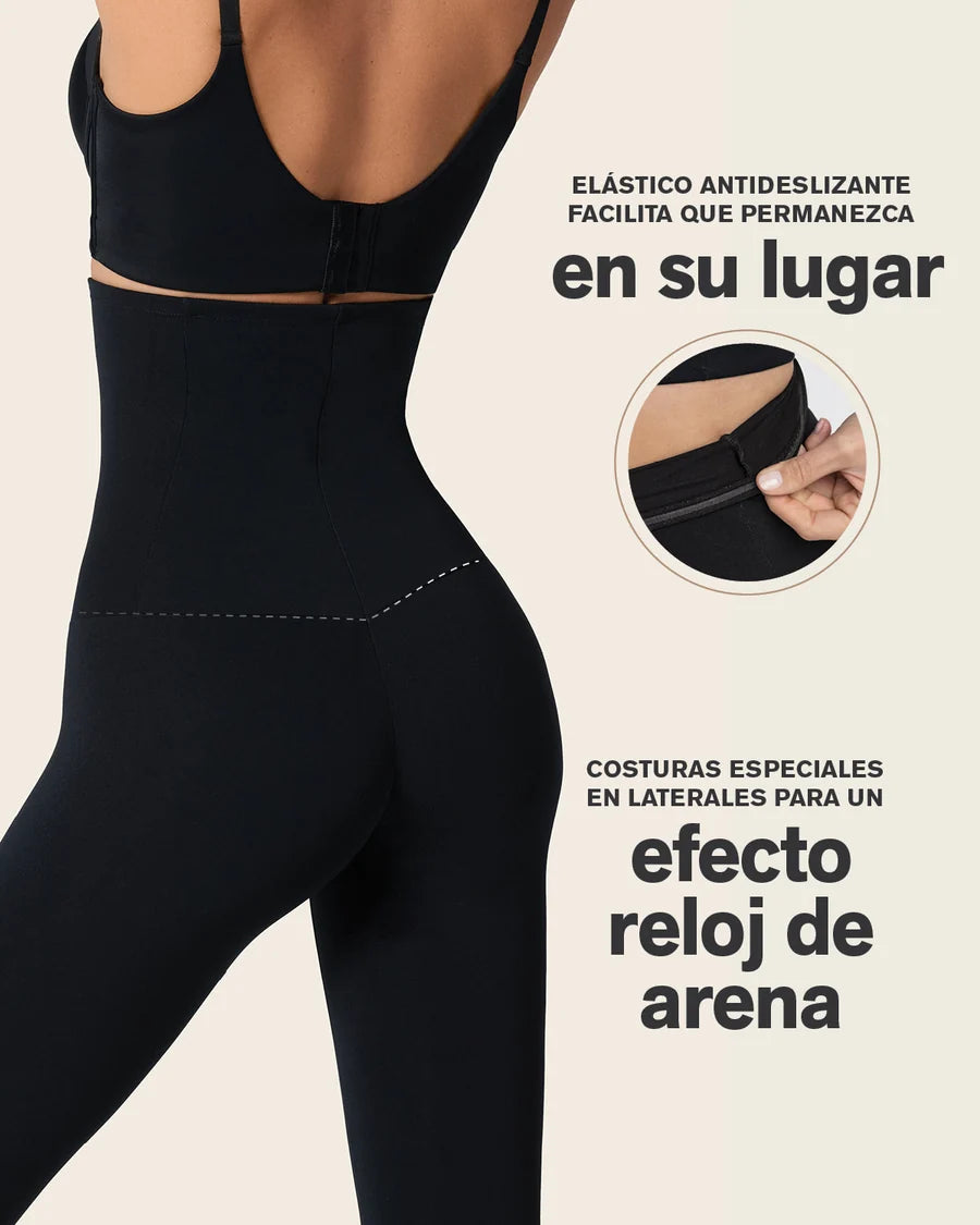 Legging de Control Leonisa Talla XL Negro, vista 3