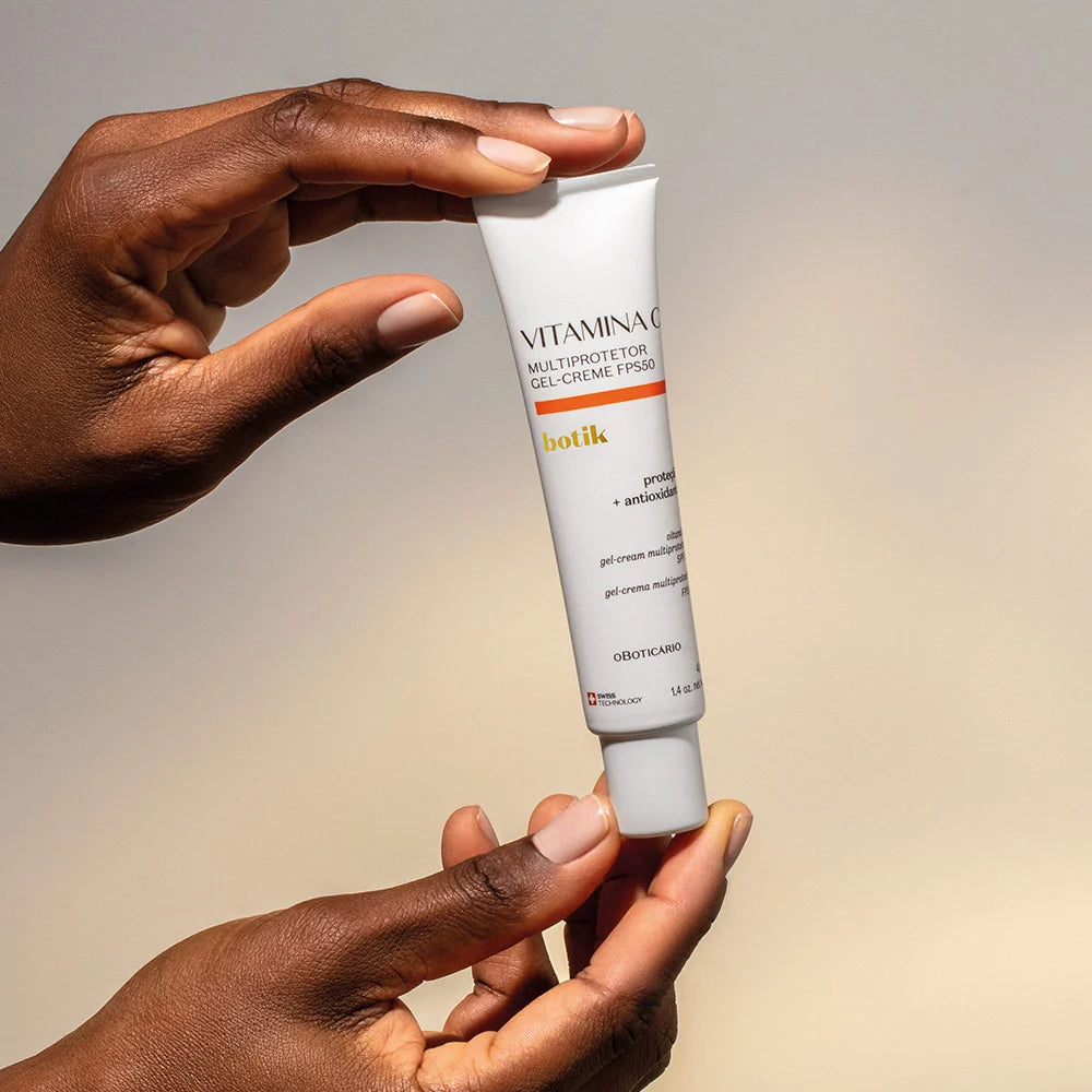 Gel Crema Facial Multiprotector FPS 50 con Vitamina C - O Boticário