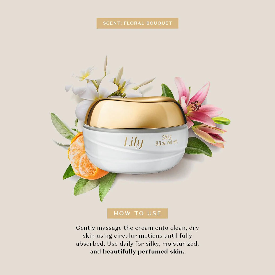 Crema Corporal Lily - O Boticário