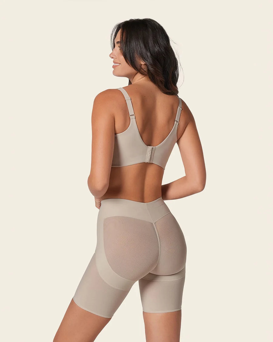 Short Faja Leonisa Beige, vista 3