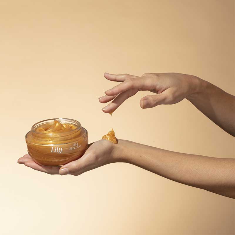 Gel Iluminador Corporal Lily, vista 4