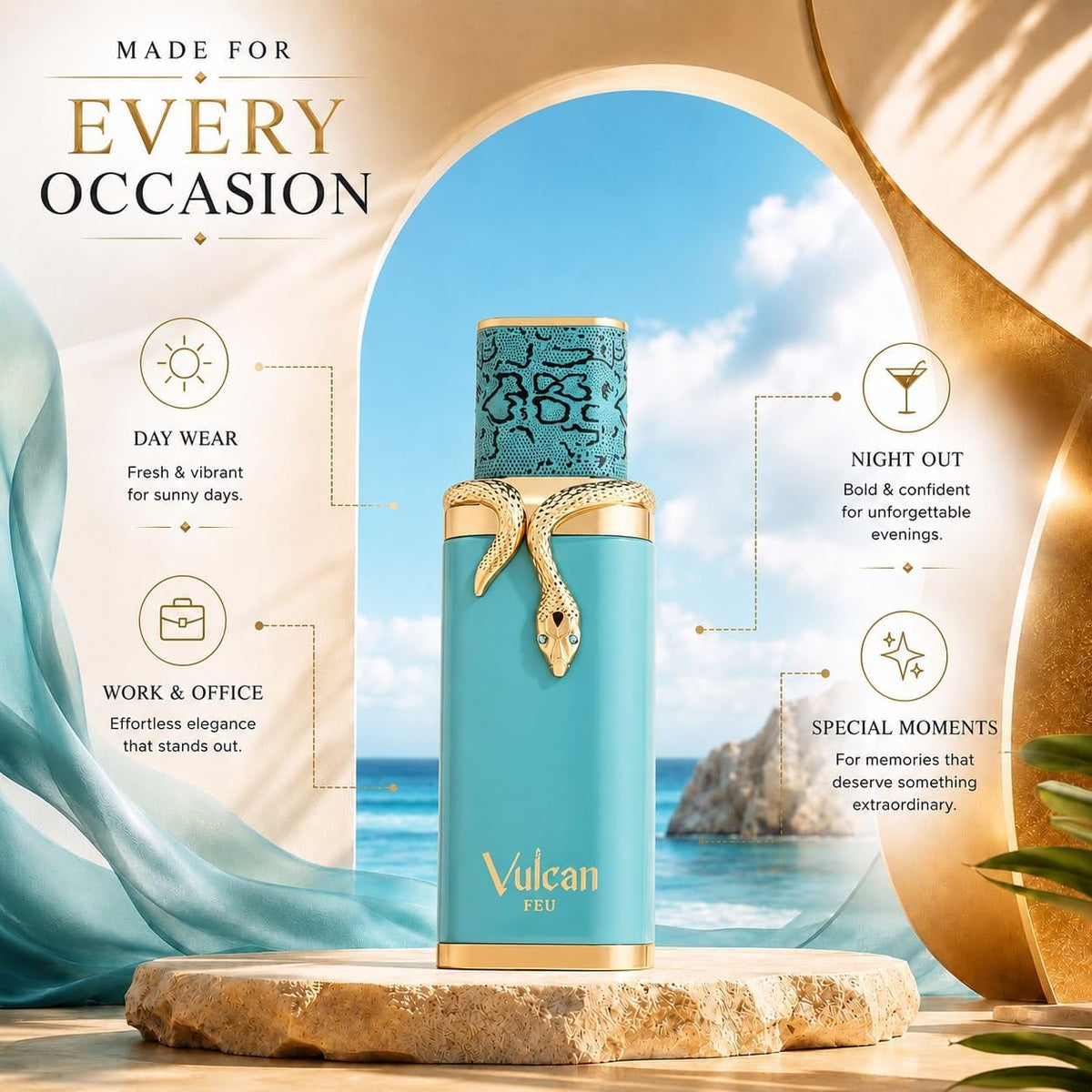 French Avenue Vulcan Eau de Parfum, vista 4