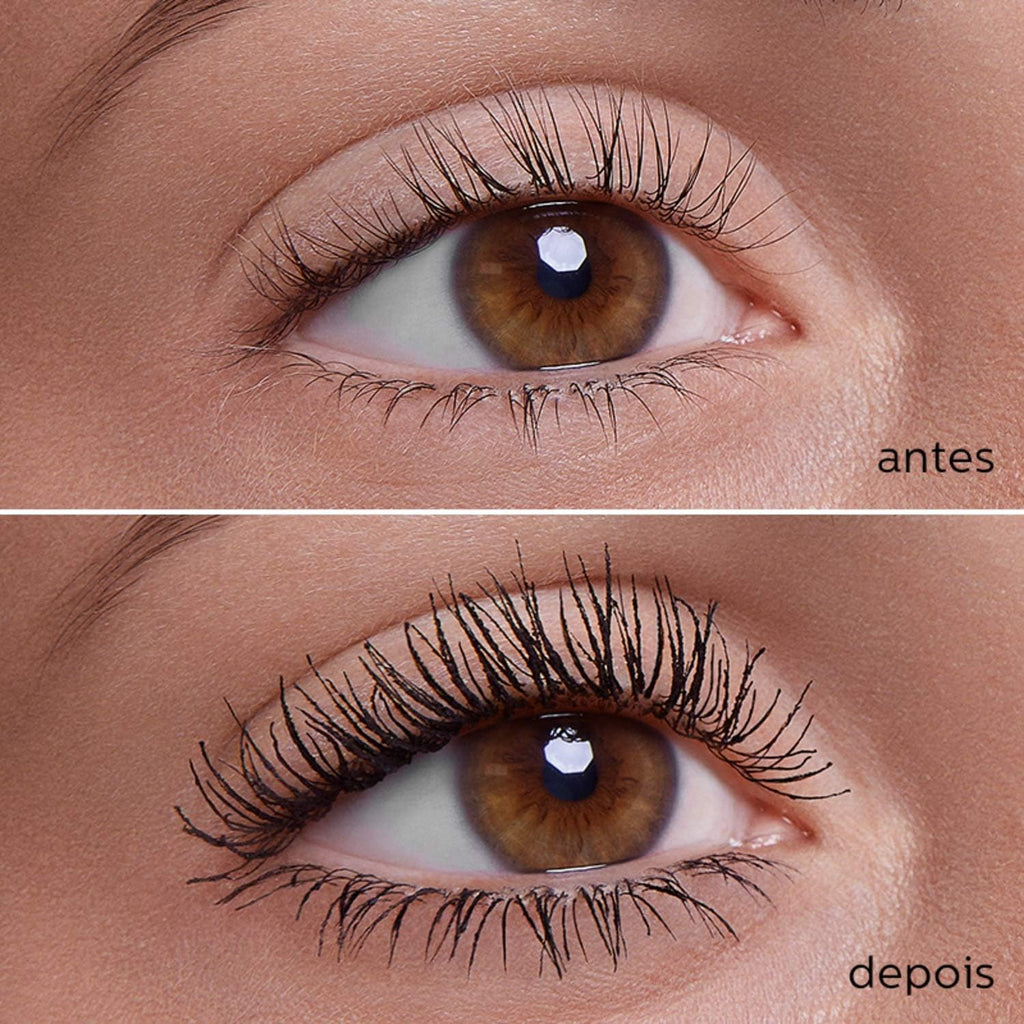 Mascara pestañas big bang resistente a água color. Negro