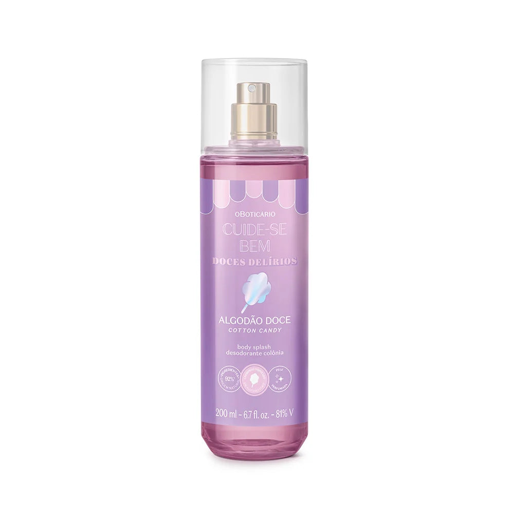 BODY SPLASH CUIDE-SE BEM ALGODAO DOCE