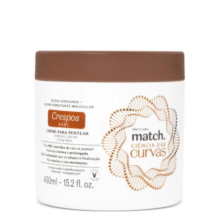 Crema para peinar Crespos Match