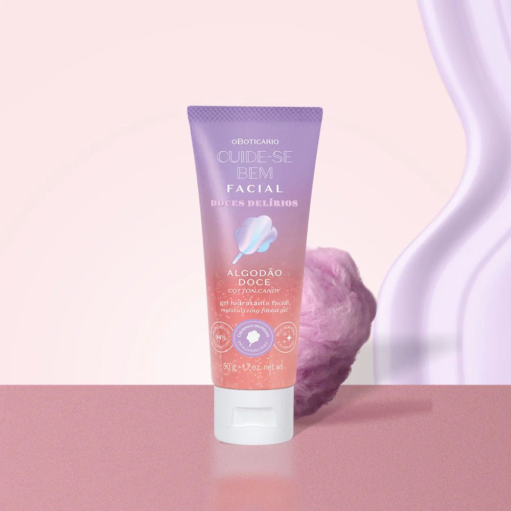 GEL HIDRATANTE FACIAL ALGODAO DOCE