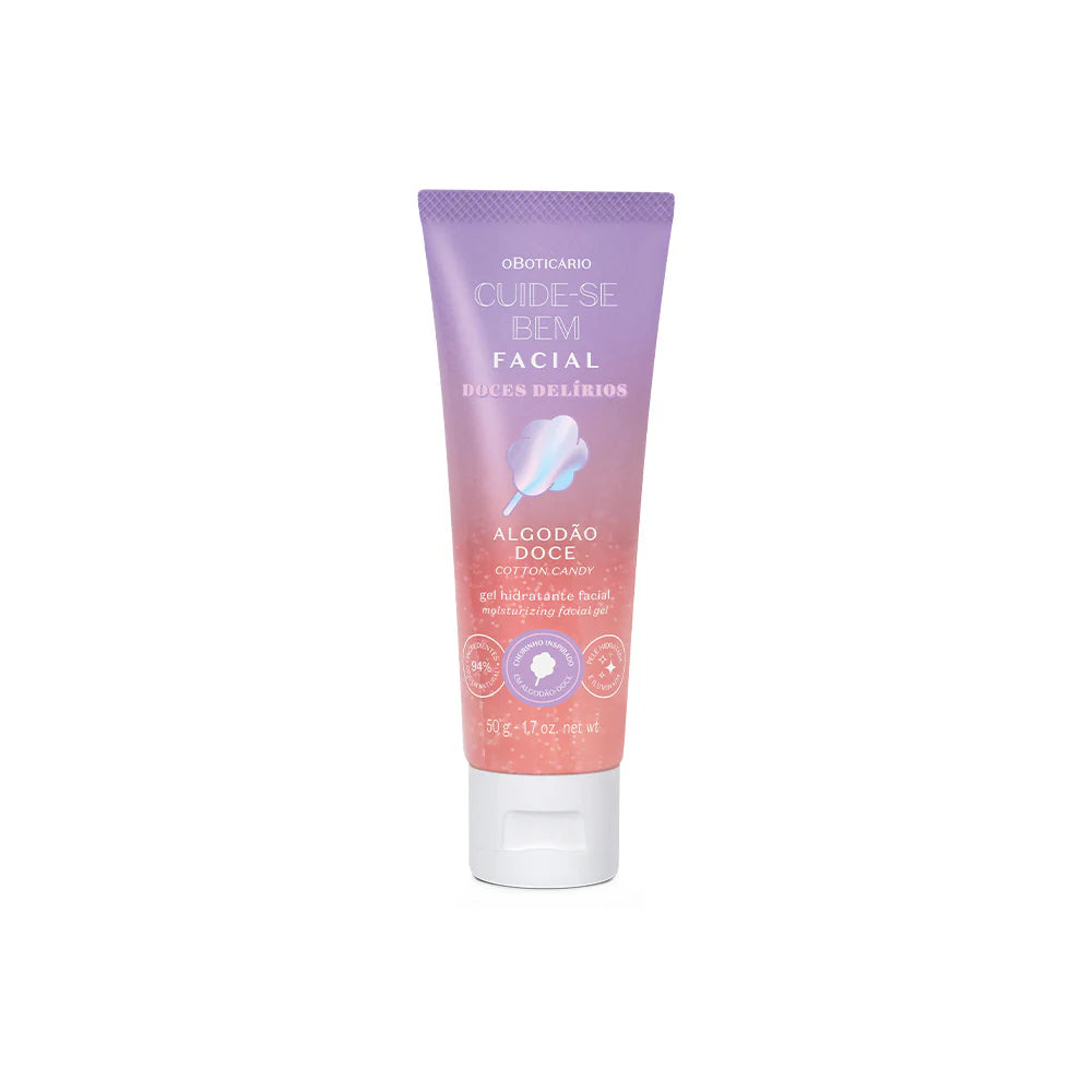 GEL HIDRATANTE FACIAL ALGODAO DOCE