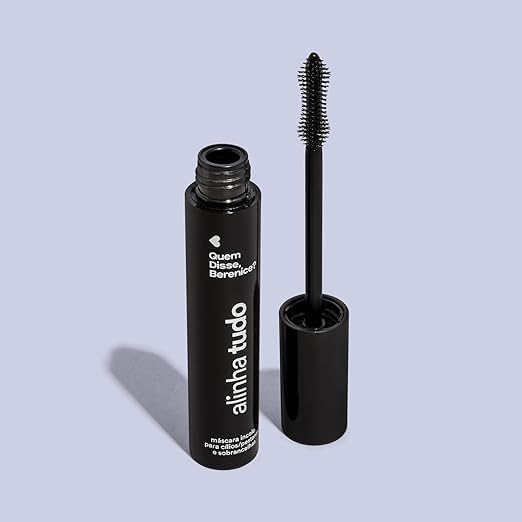 Mascara de pestañas e cejas transparente alinha tudo