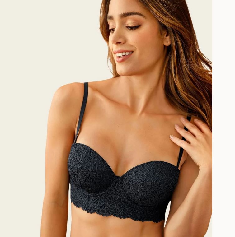 Sujetador Leonisa  REF 71330 Negro Talla 38
