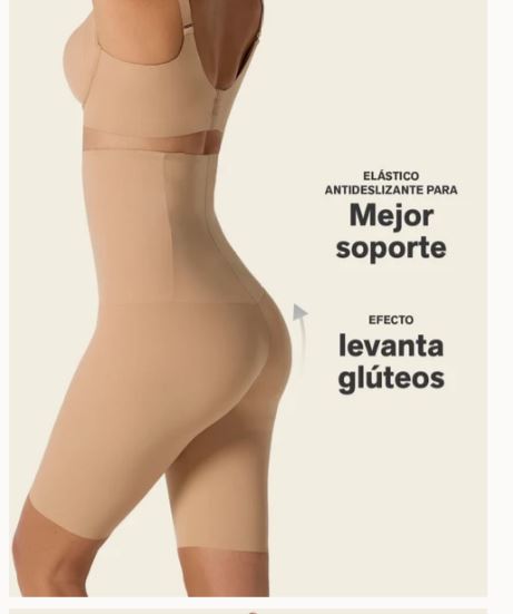 Short Faja Leonisa control Alto Talla L Ref. 012940 Color negro